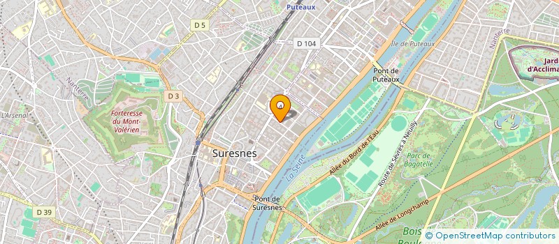localisation de l'entreprise MEDIVIE TECH  SURESNES