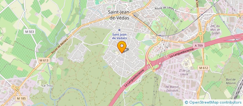localisation de l'entreprise MEDIWEBINAR à MONTPELLIER