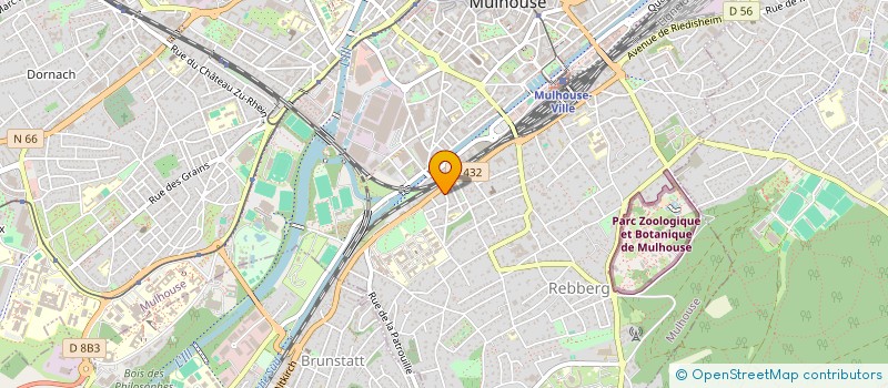 localisation de l'entreprise MEDJAI  MULHOUSE