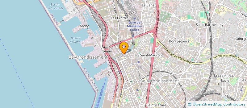 localisation de l'entreprise MEDJO à MARSEILLE
