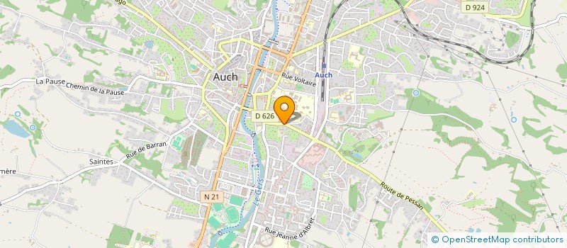 localisation de l'entreprise MEDJUKIN à AUCH