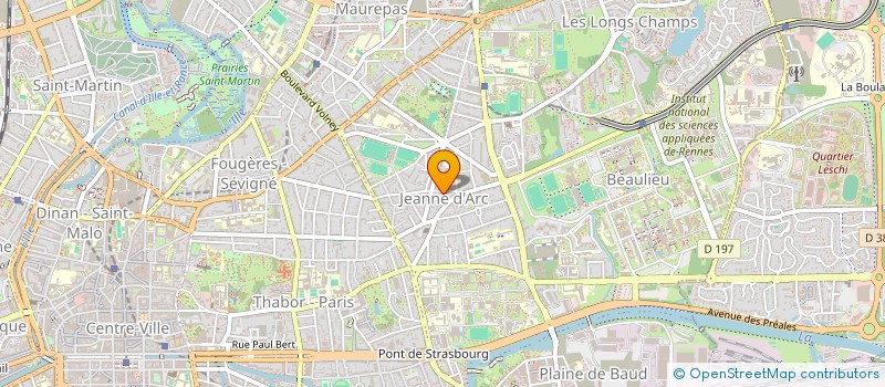 localisation de l'entreprise MEDLAU  RENNES