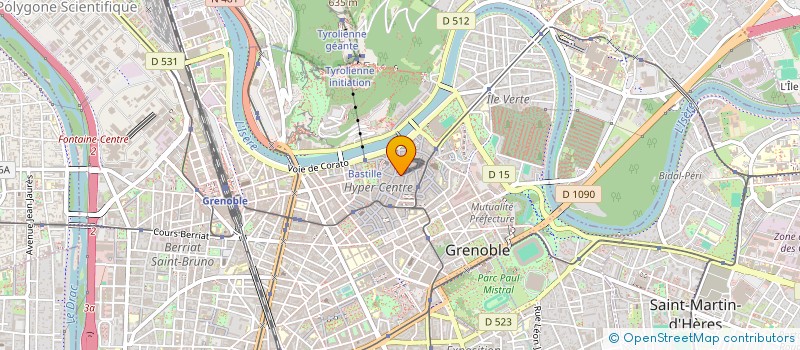 localisation de l'entreprise MEDLEY à GRENOBLE