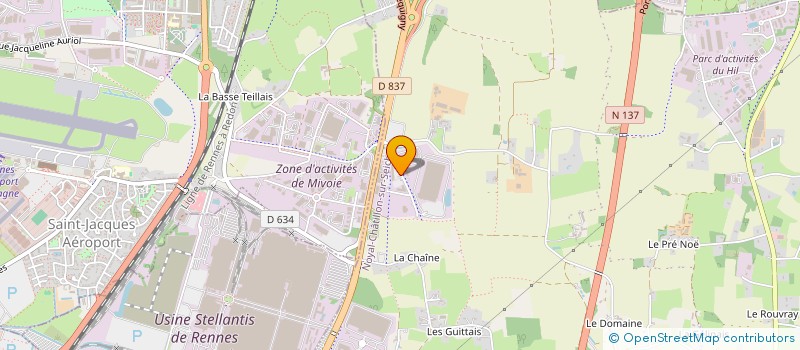 localisation de l'entreprise MEDLIL  NOYAL-CHATILLON-SUR-SEICHE