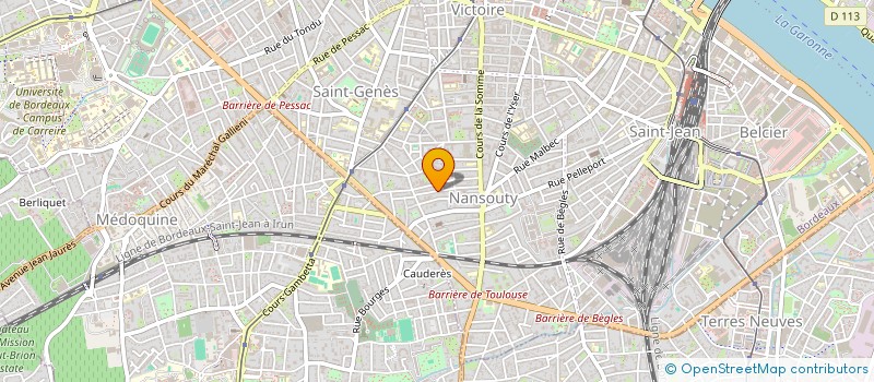 localisation de l'entreprise MEDLINKZ  BORDEAUX