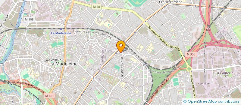 localisation de l'entreprise MEDLTAM à MARCQ-EN-BARŒUL