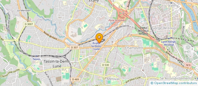 localisation de l'entreprise MEDLY  TASSIN-LA-DEMI-LUNE