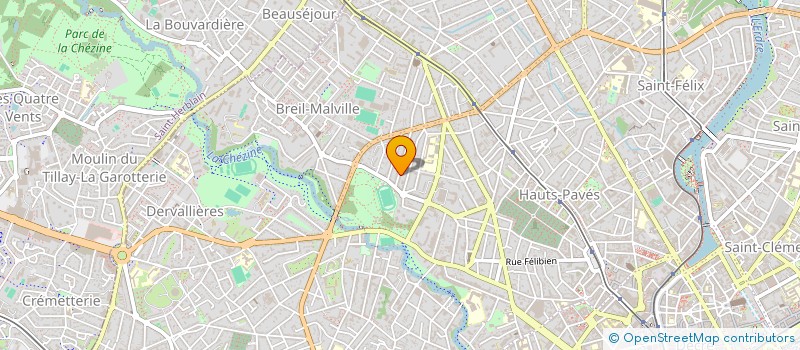 localisation de l'entreprise MEDLY OUEST à NANTES