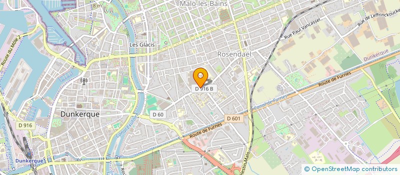 localisation de l'entreprise MEDNUC DUNKERQUE à DUNKERQUE