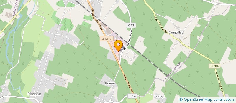 localisation de l'entreprise MEDOC CARRELAGE & AGENCEMENT  LESPARRE-MEDOC