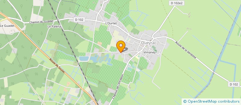 localisation de l'entreprise MEDOC EN MER  QUEYRAC