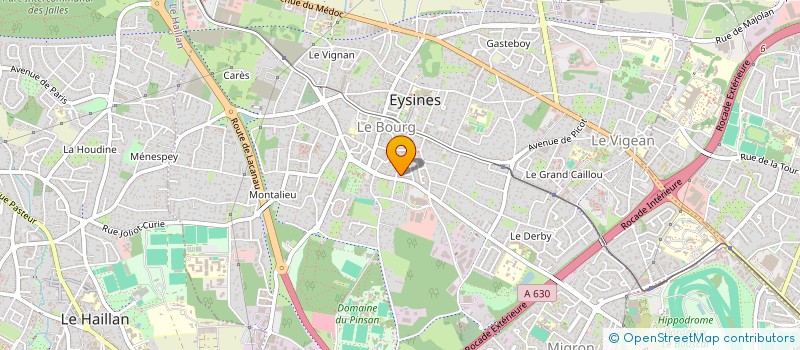 localisation de l'entreprise MEDOC-GESTION  LE TAILLAN-MEDOC