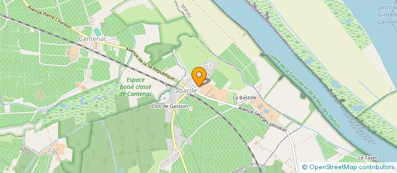 localisation de l'entreprise MEDOC HABITAT SERVICE à BLANQUEFORT