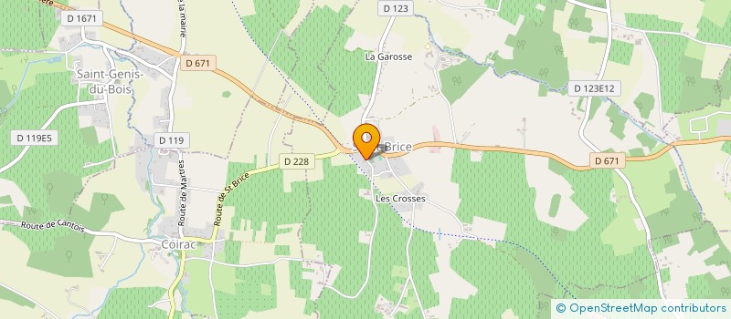 localisation de l'entreprise MEDOC IMMO PLAISIRS  SAINT-LAURENT-DU-BOIS