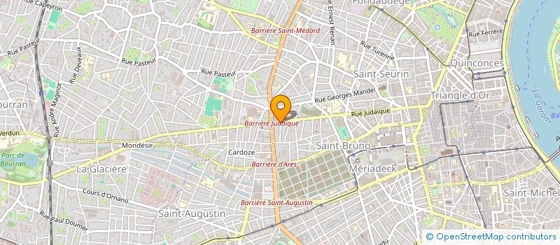 localisation de l'entreprise MEDOC OPTIQUE JUDAIQUE à BORDEAUX