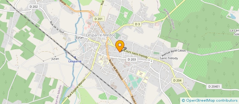 localisation de l'entreprise MEDOC PLATRERIE SECHE à LESPARRE-MEDOC