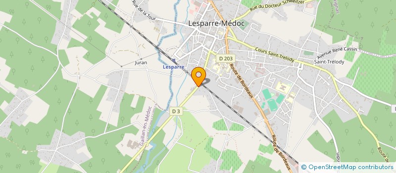 localisation de l'entreprise MEDOC SERVICES VITICOLES à LESPARRE-MEDOC