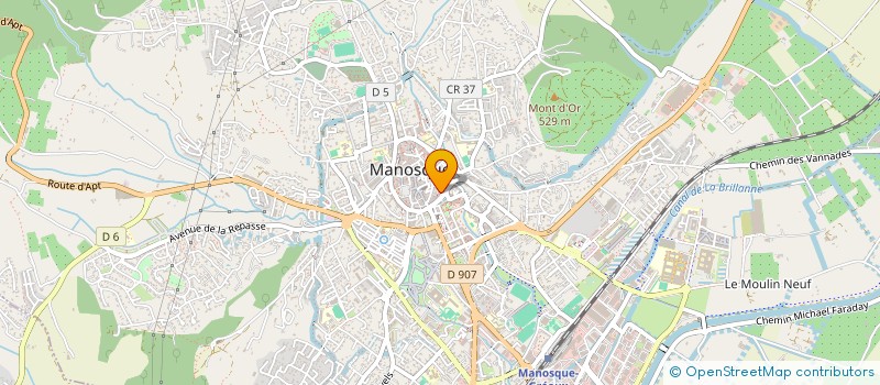 localisation de l'entreprise MEDOCS à MANOSQUE
