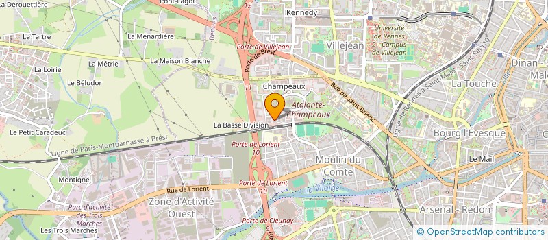 localisation de l'entreprise MEDOCULYSSOU à RENNES