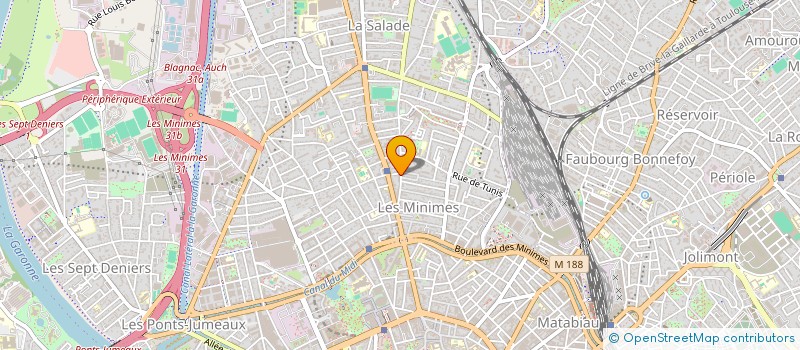 localisation de l'entreprise MEDOL (MEDECIN OCCITAN LOGISTIQUE) à TOULOUSE