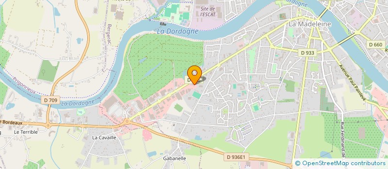localisation de l'entreprise MEDOMUT à BERGERAC