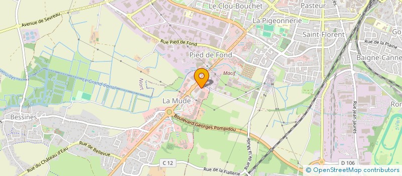 localisation de l'entreprise MEDONI  BESSINES