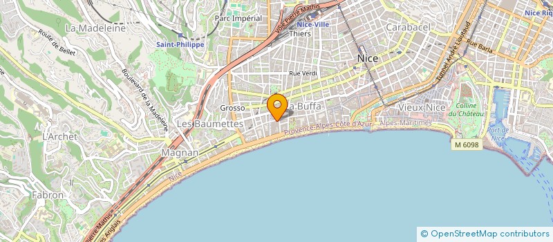 localisation de l'entreprise MEDPACKINTER à NICE