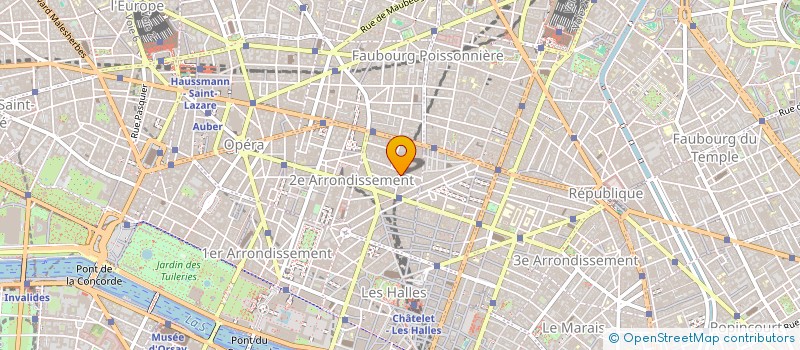 localisation de l'entreprise MEDQUEST à PARIS
