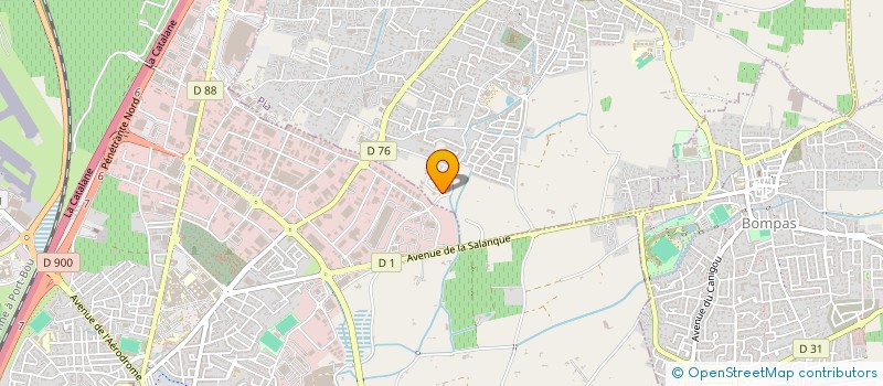 localisation de l'entreprise MEDRANO ROQUES  PIA