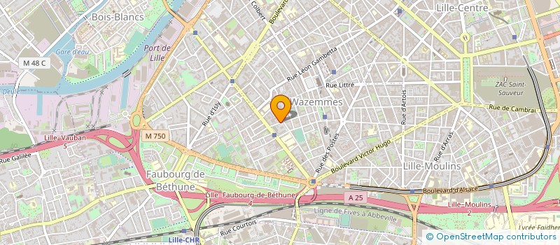 localisation de l'entreprise MEDREK à LILLE