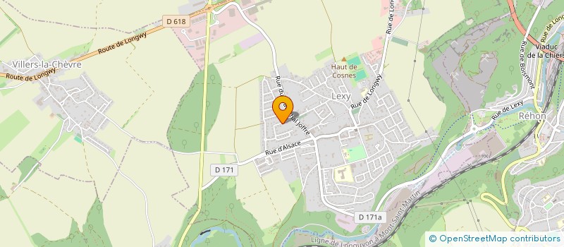 localisation de l'entreprise MEDRONHO  LEXY