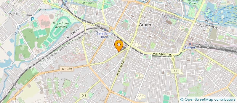 localisation de l'entreprise MEDSCIF à AMIENS