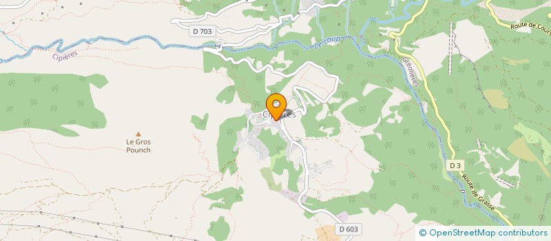 localisation de l'entreprise MEDSIDE à CIPIERES