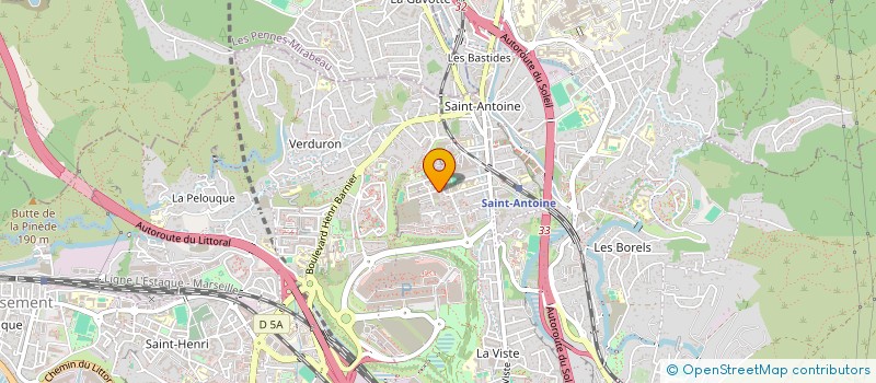 localisation de l'entreprise MEDSIX à MARSEILLE