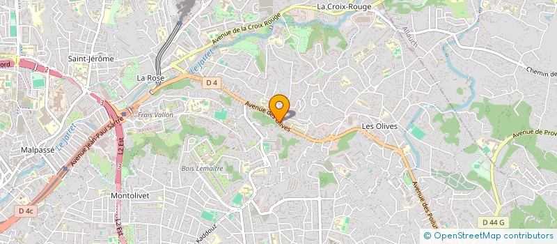 localisation de l'entreprise MEDSPACES à MARSEILLE
