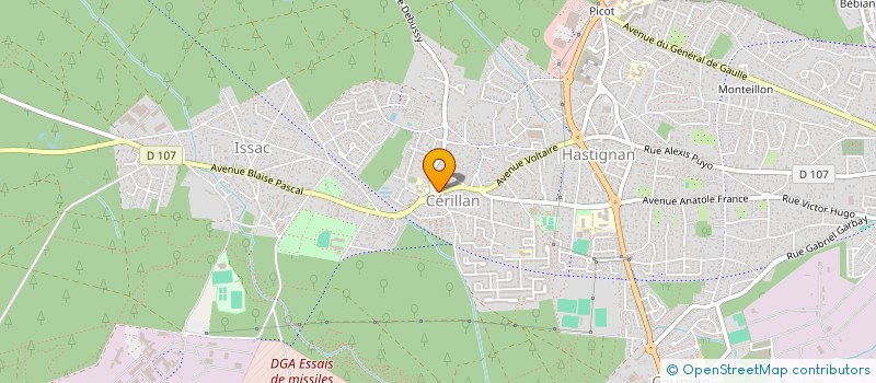 localisation de l'entreprise MEDSPORT ST MEDARD  SAINT-MEDARD-EN-JALLES