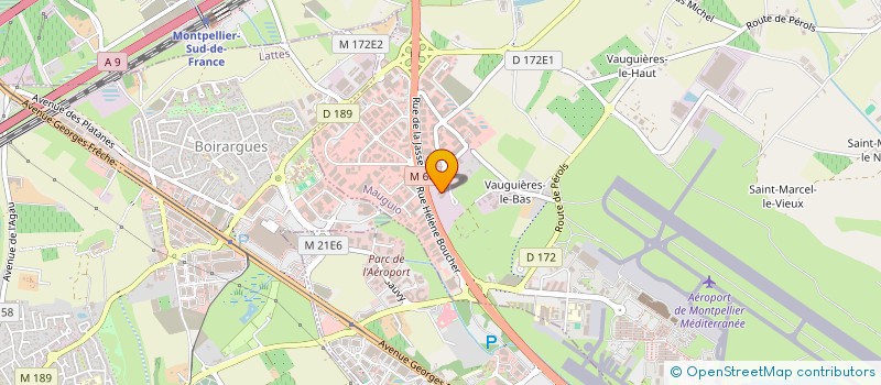 localisation de l'entreprise MEDTECH SAS  MAUGUIO