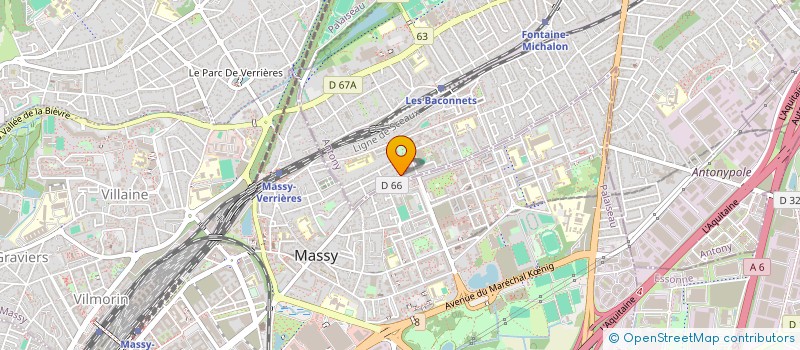 localisation de l'entreprise MEDTEKNO  ANTONY