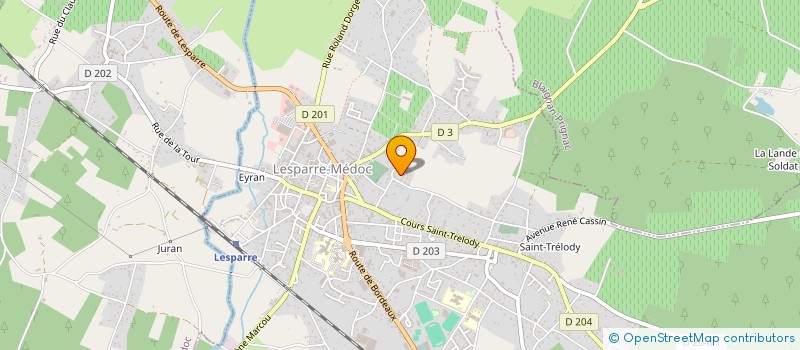 localisation de l'entreprise MEDULIENNE DISTRIBUTION  LESPARRE-MEDOC