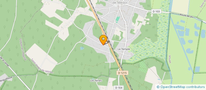 localisation de l'entreprise MEDULIENNE POUR AIDE A LA REINSERTION SOCIALE  SAINT-VIVIEN-DE-MEDOC