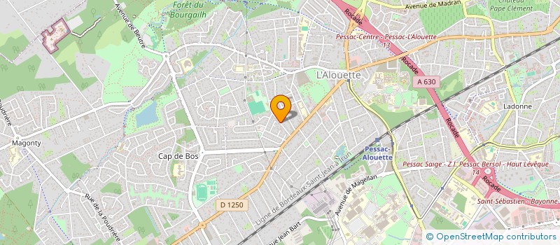 localisation de l'entreprise MEDULLA  PESSAC