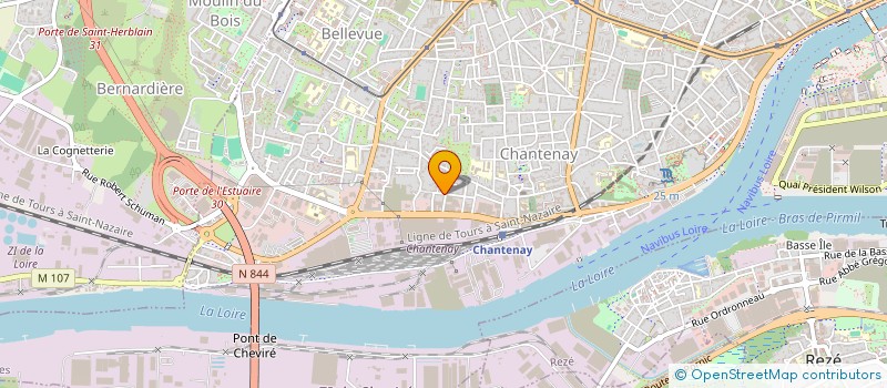 localisation de l'entreprise MEDULLA ATELIER BOIS à NANTES