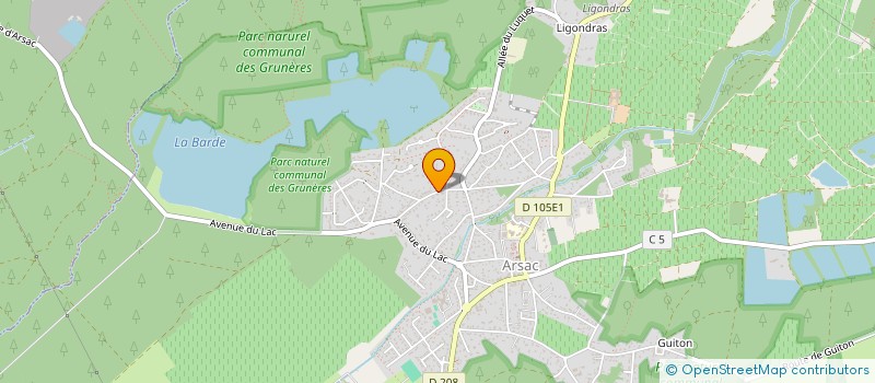 localisation de l'entreprise MEDULLI DIAGNOSTICS  ARSAC