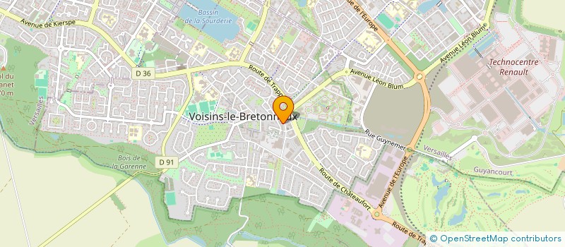 localisation de l'entreprise MEDUSA  VOISINS-LE-BRETONNEUX