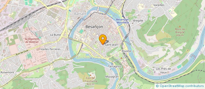 localisation de l'entreprise MEDUSA à BESANCON