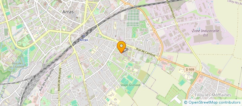 localisation de l'entreprise MEDUSART à ARRAS