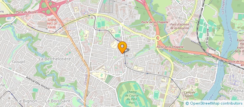 localisation de l'entreprise MEDUSE à NANTES