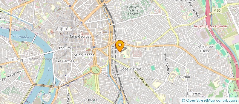 localisation de l'entreprise MEDUSEES  TOULOUSE