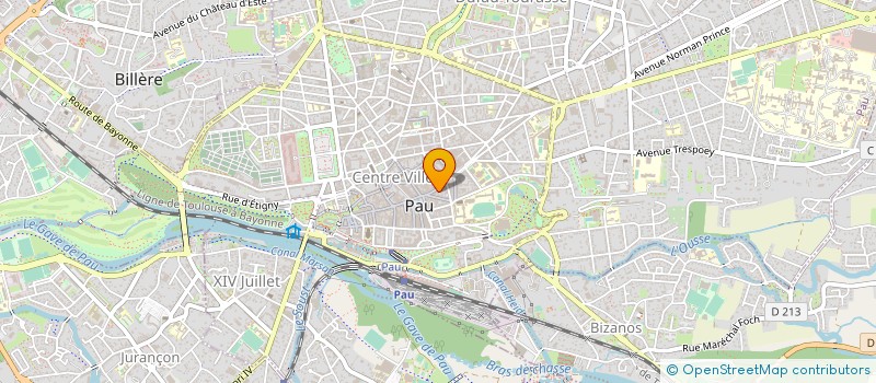 localisation de l'entreprise MEDUVIP à PAU