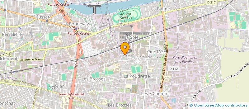 localisation de l'entreprise MEDUZA  BRON